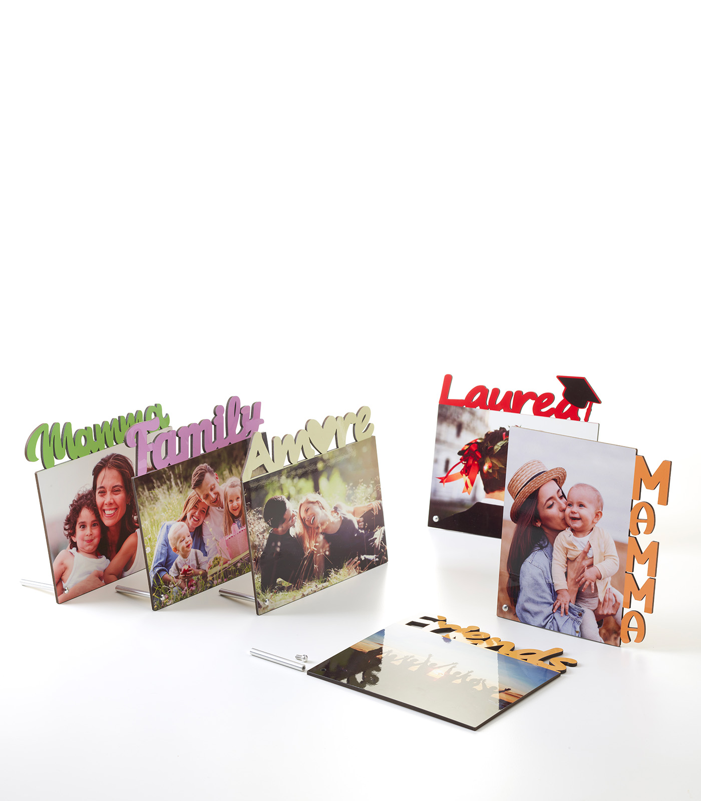 Cornice con scritta gruppo Fotocornice con parola - immagine 1