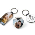Portachiavi personalizzato con foto o frase