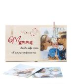 Tavoletta in legno vita da mamma