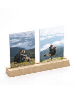 Pannello doppio con base in legno - immagine 4