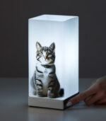 Lampada touch da tavolo con foto