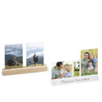 Pannello doppio con base in legno